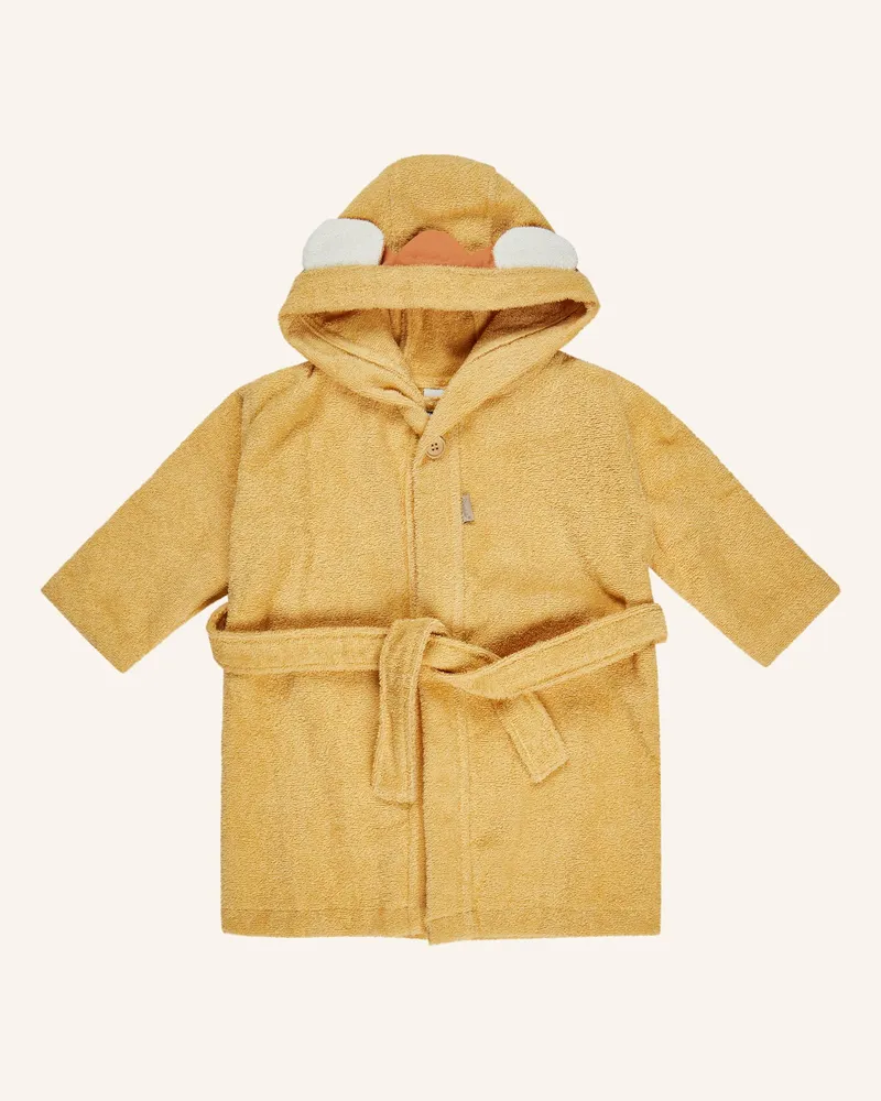 Sterntaler Bademantel Löwe Leo gelb Gelb