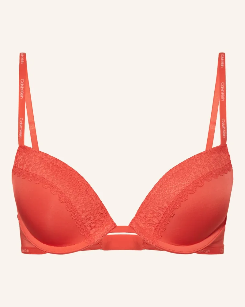 Calvin Klein Push-up-BH FLIRTY Rot