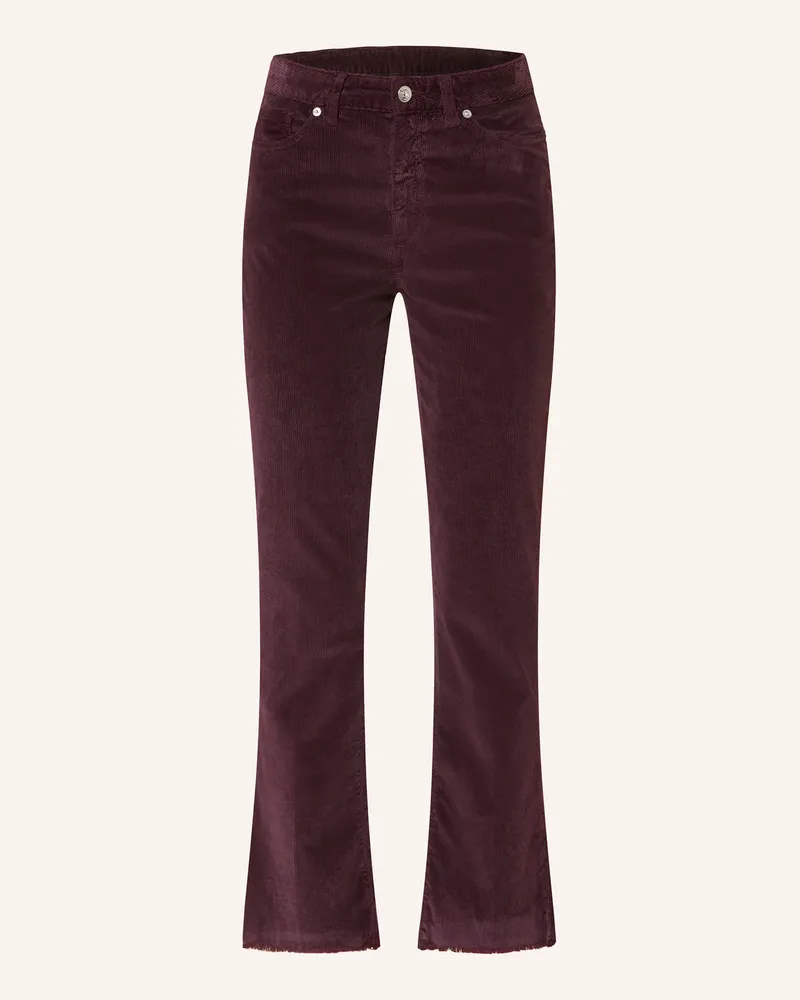 nine:inthe:morning 7/8-Cordhose Easy Kick lila Dunkellila