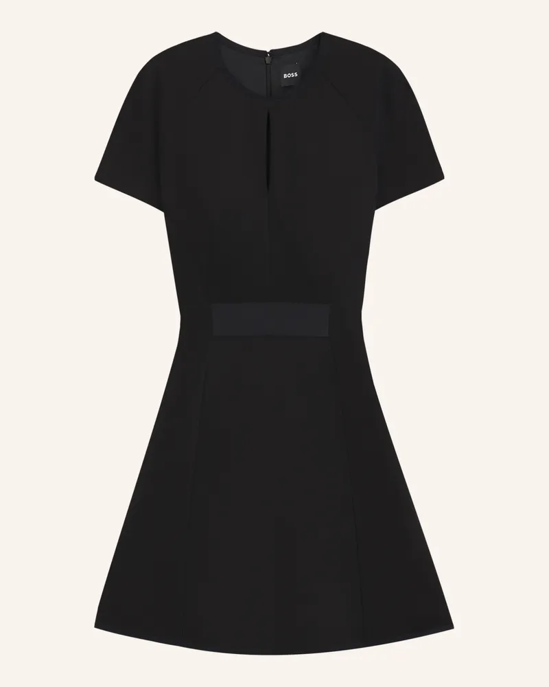 HUGO BOSS Business Kleid DATARNI Regular Fit Schwarz