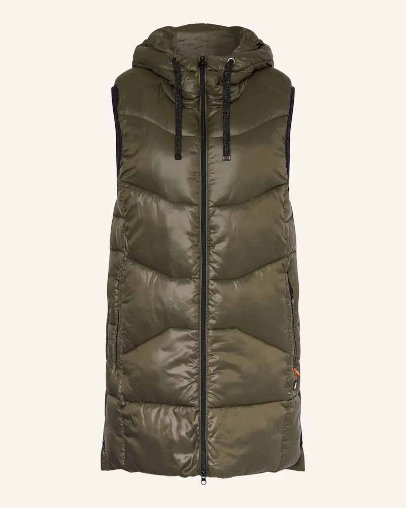 Frieda & Freddies Steppweste Little Twister gruen Khaki