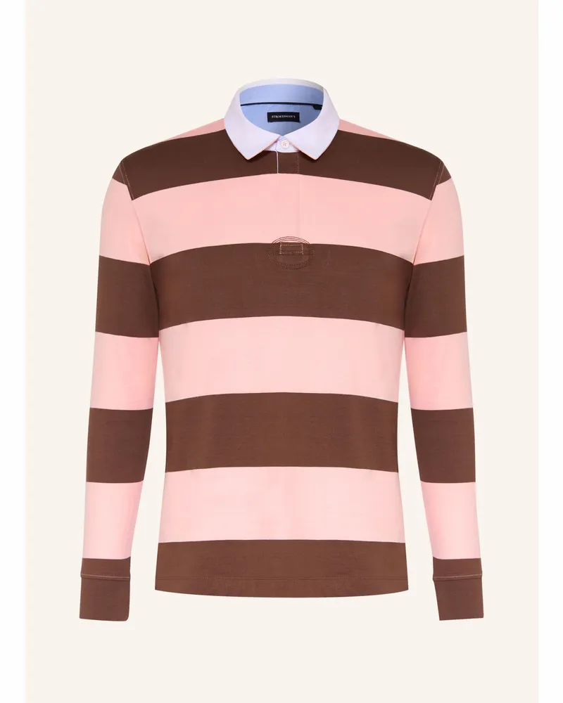 Strokesman's Strokesman Rugbyshirt braun Braun