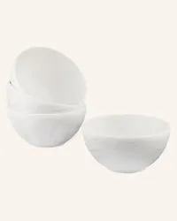 Villeroy & Boch 4er-Set Schalen MANUFACTURE ROCK Weiss