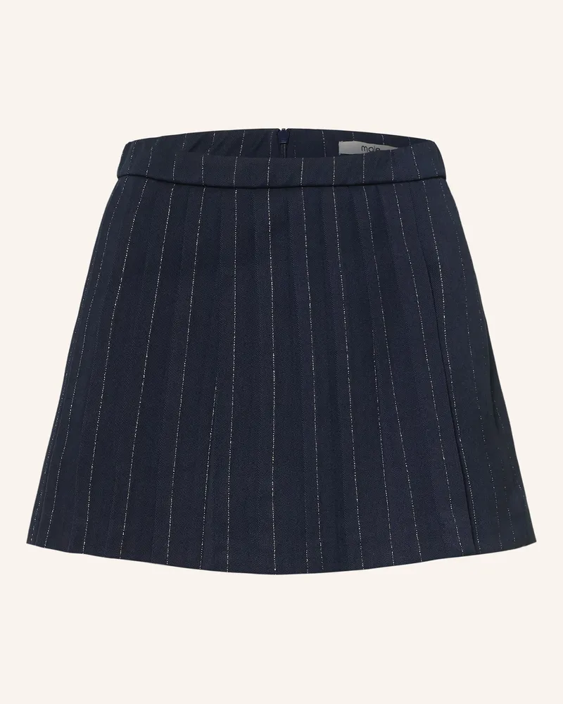 Maje Skort Mit Glitzergarn blau Dunkelblau