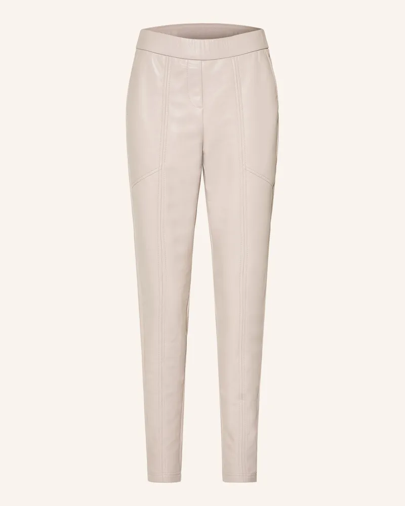 Sportalm Hose In Lederoptik beige Beige