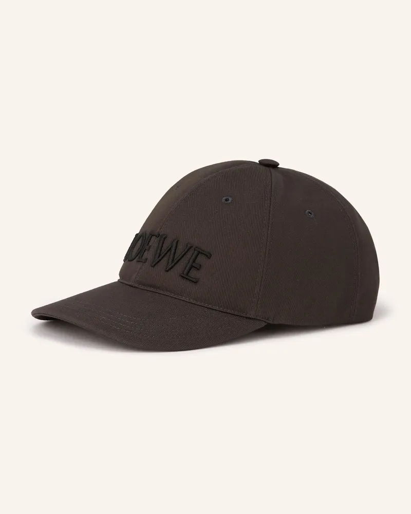 Loewe Cap Dunkelbraun