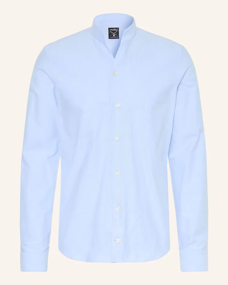 van Laack Hemd Vl-Rudo-W Regular Fit Mit Stehkragen blau Hellblau