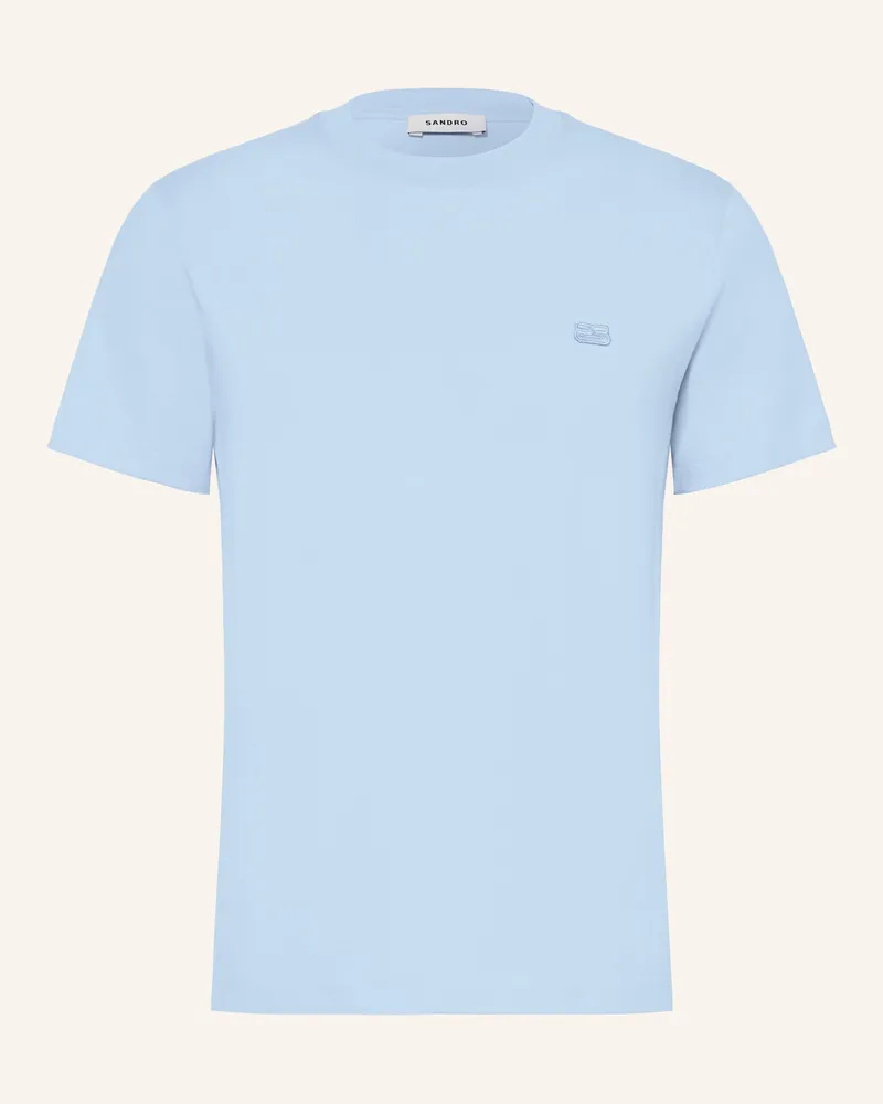 Sandro T-Shirt blau Hellblau