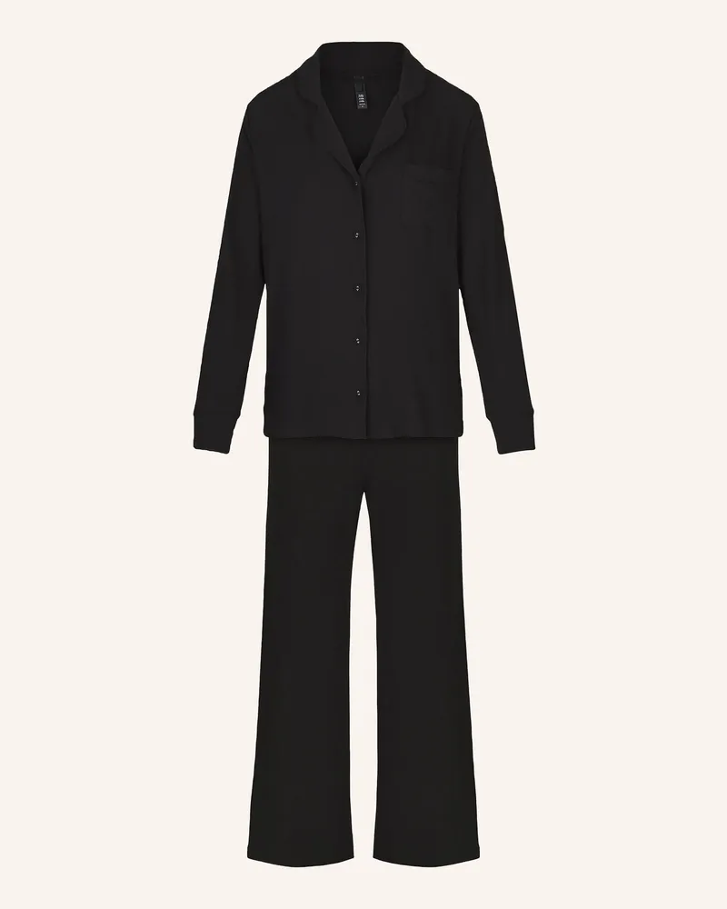 SKIMS Lounge-Set Soft Lounge schwarz Onyx