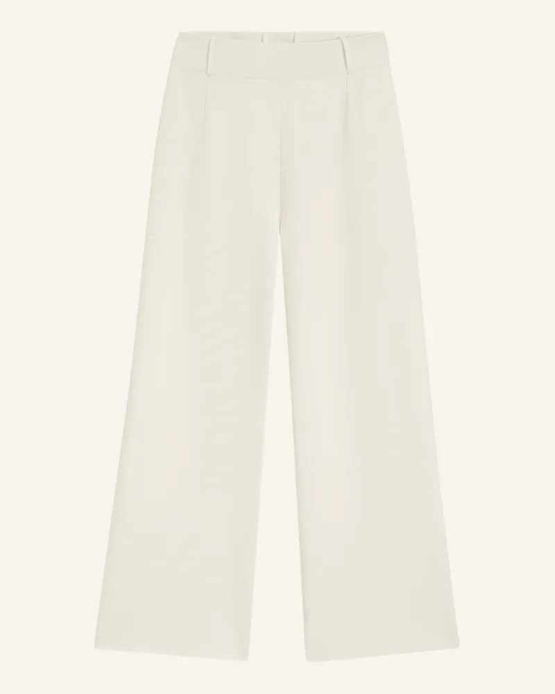 HUGO BOSS Casual Hose Fallegra Regular Fit beige Weiss