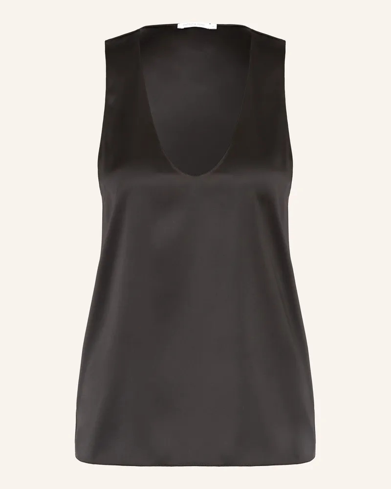 Patrizia Pepe Satintop Schwarz