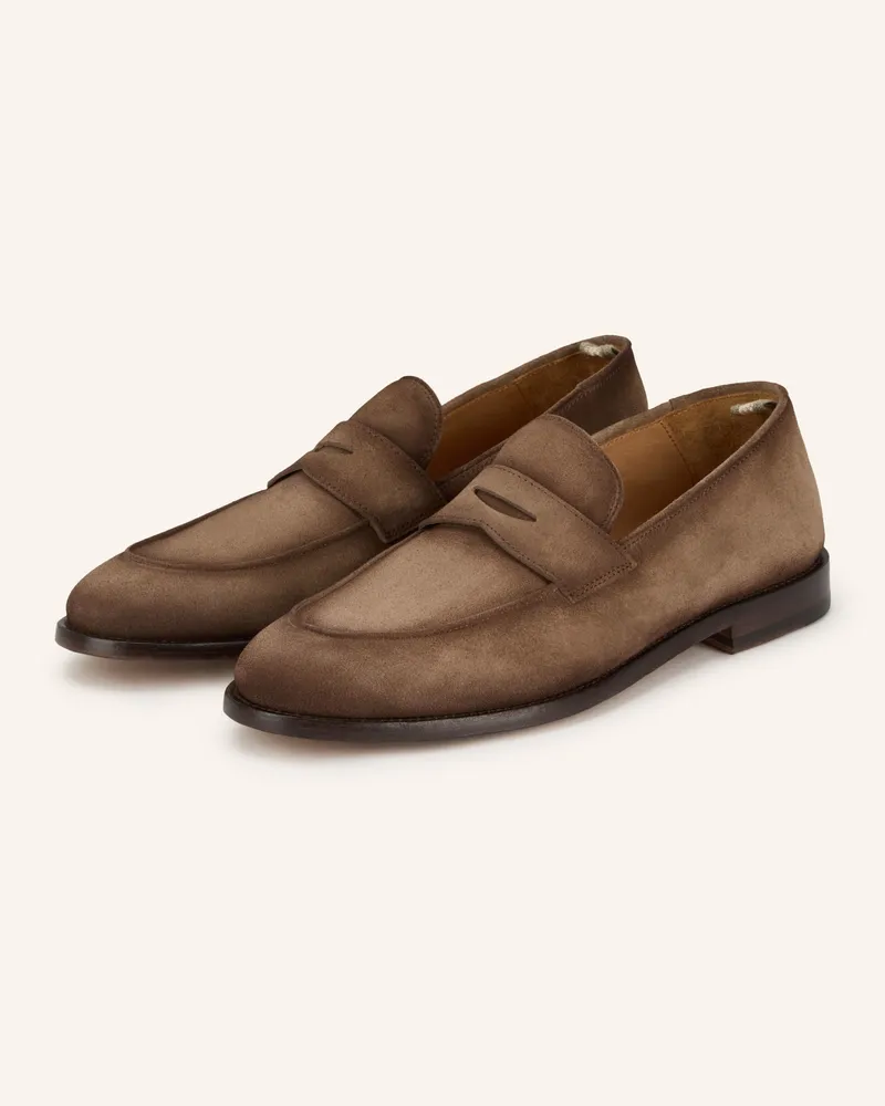 Officine Creative Italia Penny-Loafer Opera 001 braun Taupe