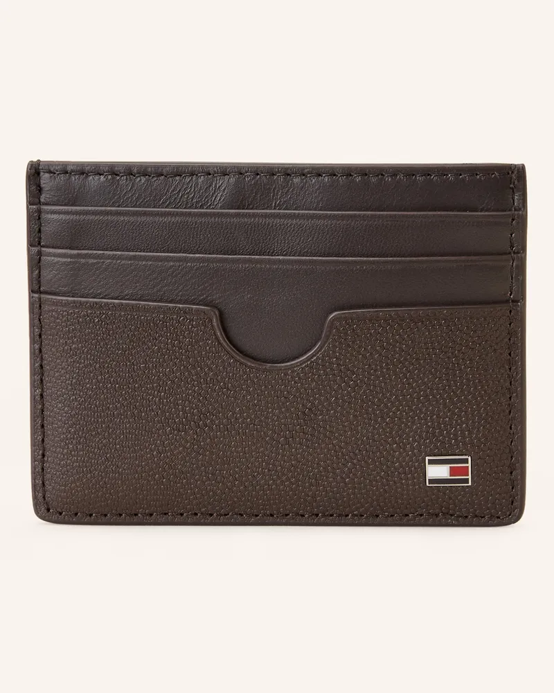Tommy Hilfiger Kartenetui braun Dunkelbraun