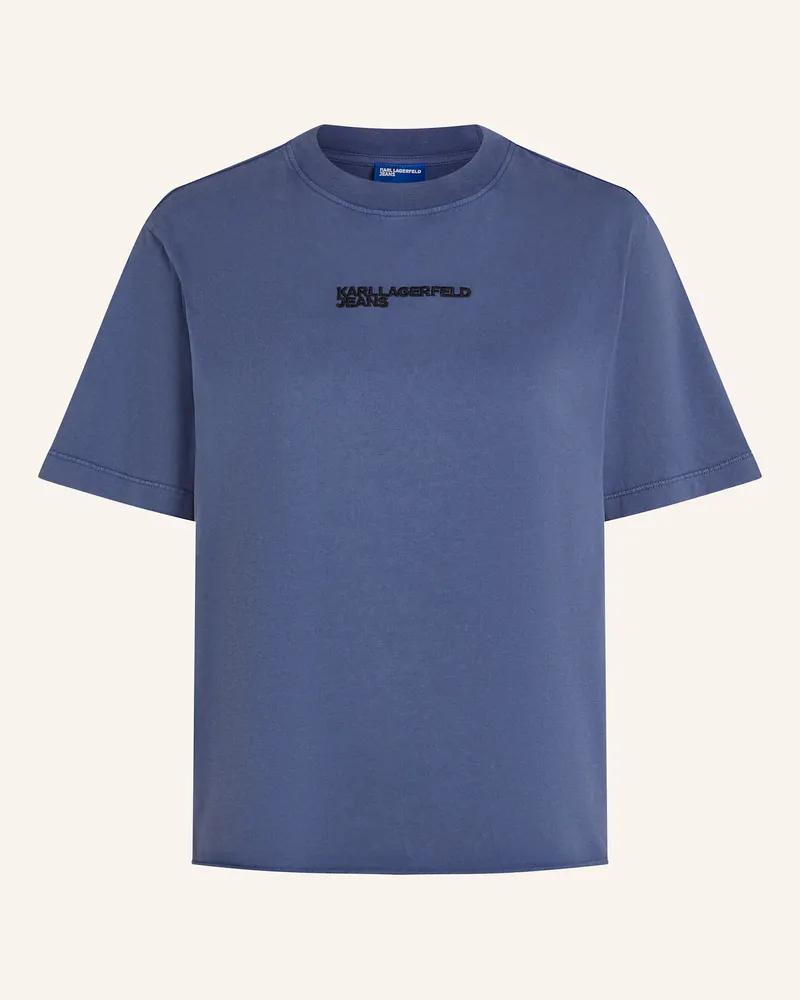 Karl Lagerfeld T-shirt Blau