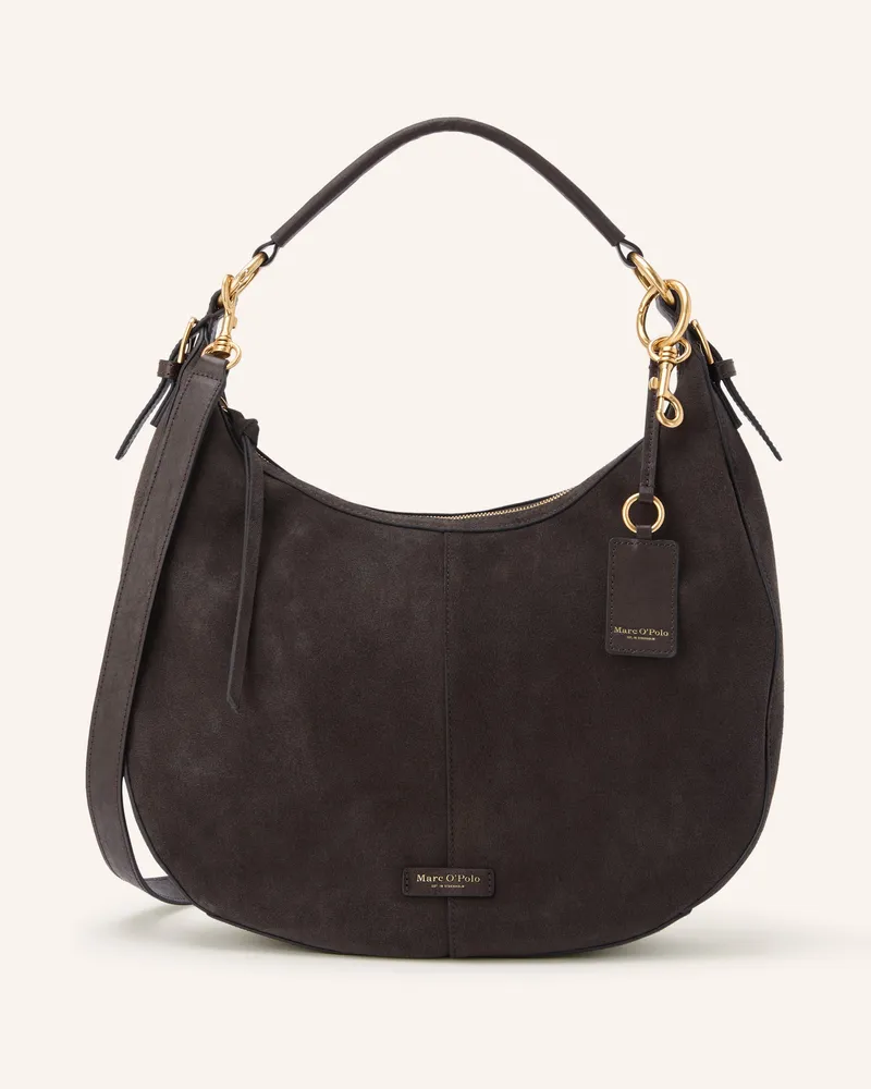 Marc O'Polo Beuteltasche braun Dunkelbraun