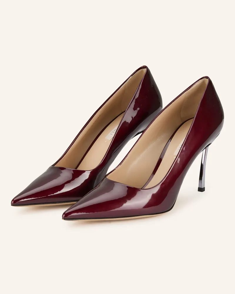 Casadei Pumps Superblade rot Dunkelrot