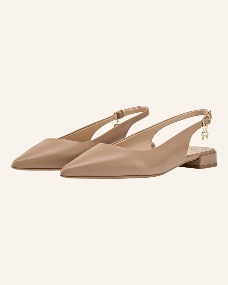 Aigner Slingback Pumps Alina 4h beige Beige