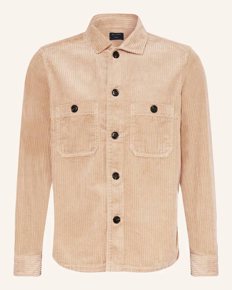 Olymp Cord-Overjacket beige Beige
