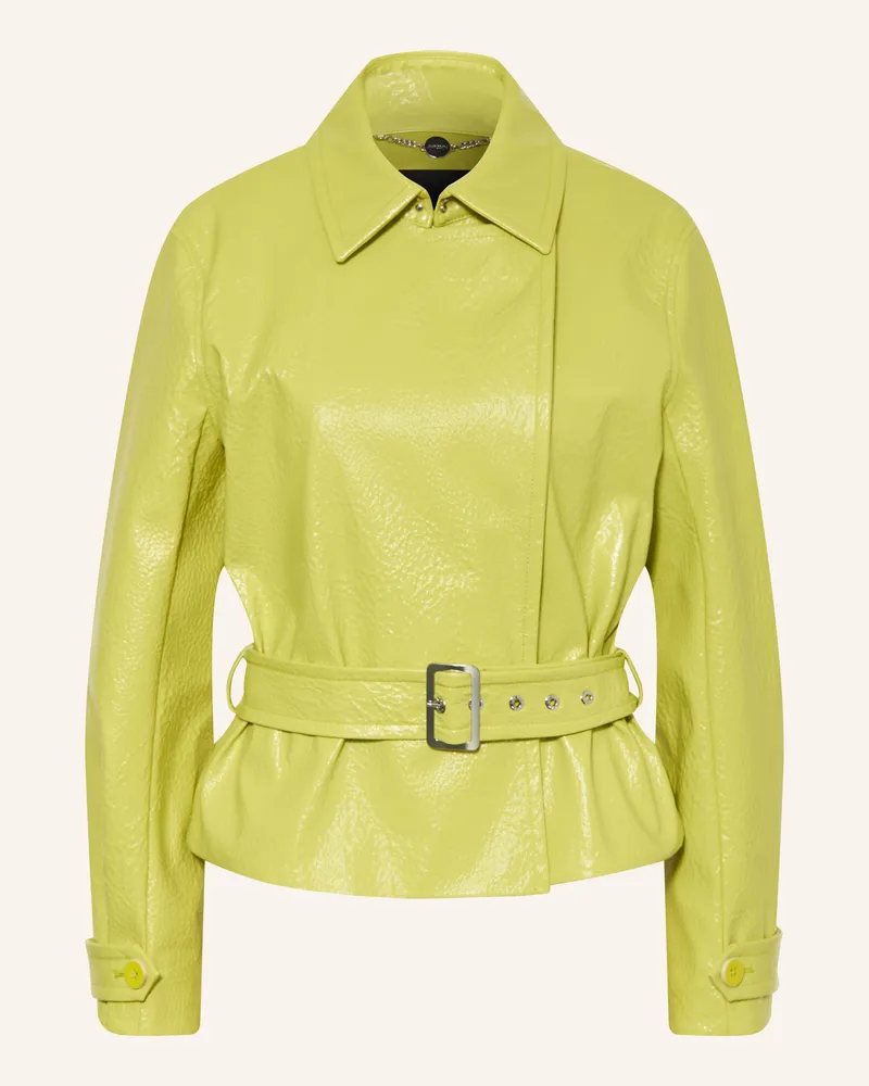Marc Cain Jacke In Lederoptik gruen 513