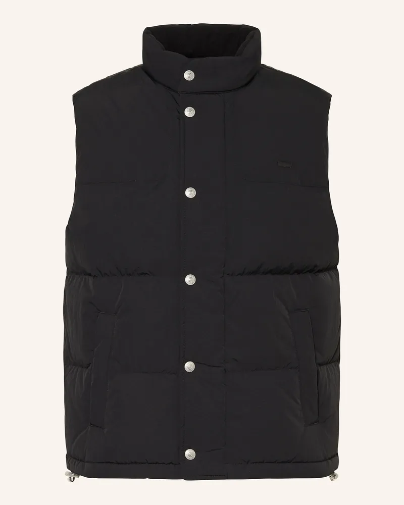 Levi's Daunenweste ROCKRIDGE Schwarz
