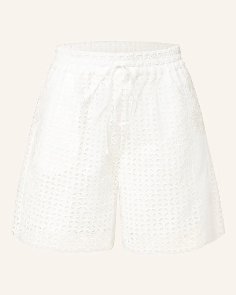 Darling Harbour Spitzenshorts Weiss