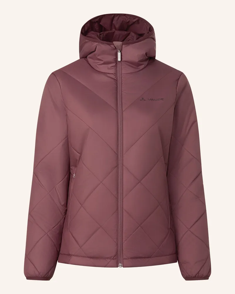 Vaude Isolationsjacke W Tesino Hooded J Ii rot Dunkelrot