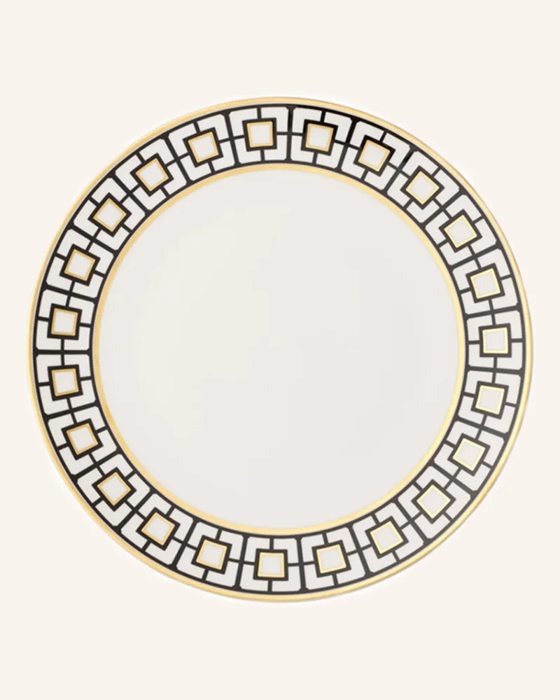 Villeroy & Boch Brotteller Metrochic weiss Gelb