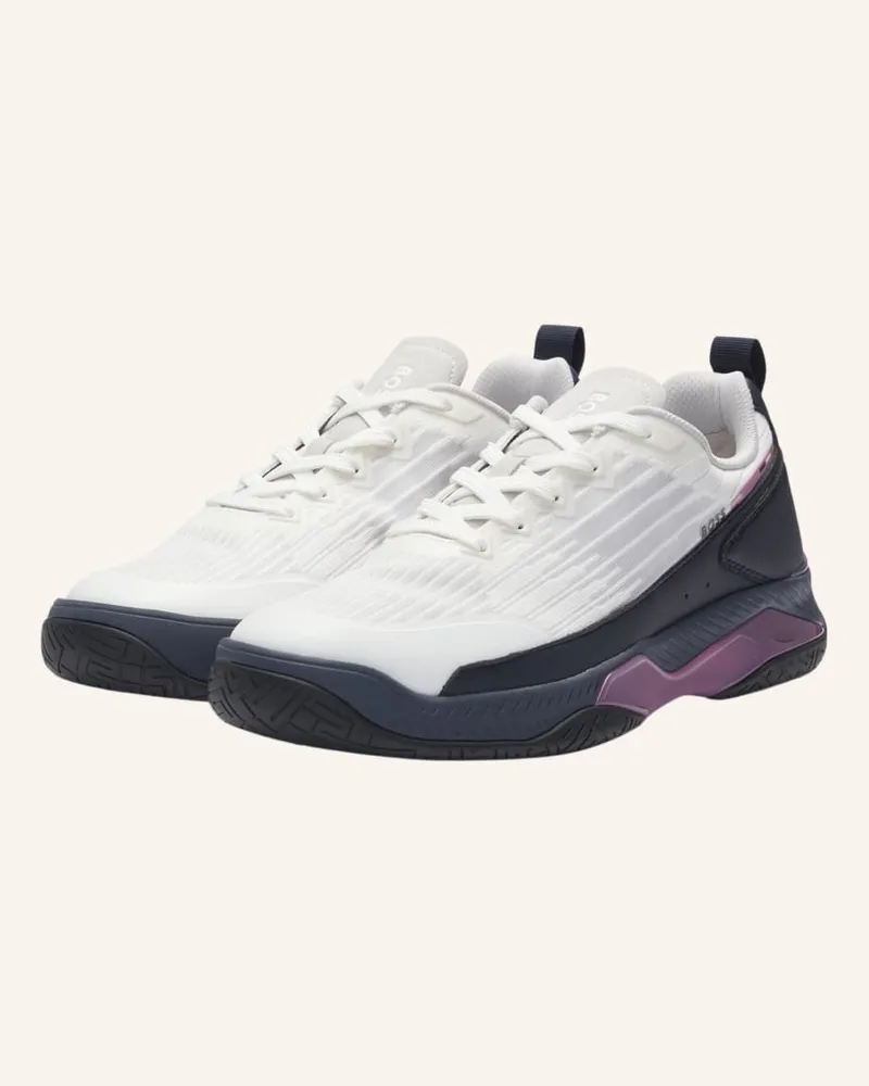 HUGO BOSS Sneaker COURTSTRIDE_TENN_ME - WEISS Weiss