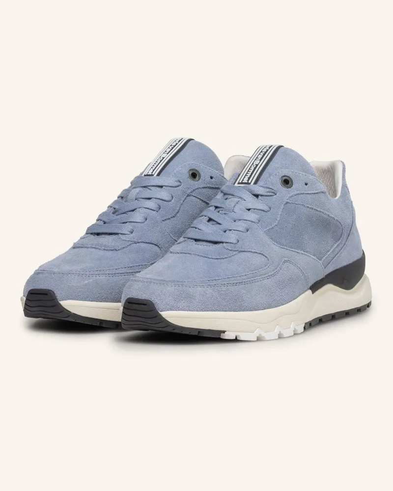 Floris van Bommel Sneaker DE TREENER 07 Hellblau