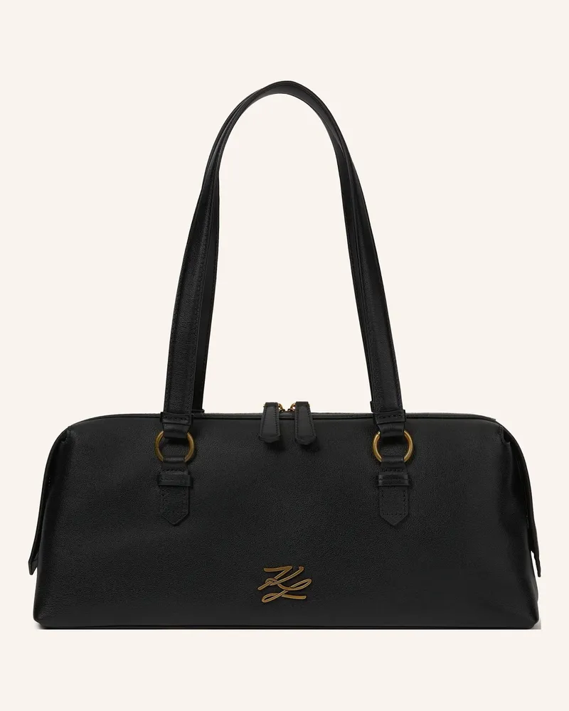 Karl Lagerfeld Bowlingtasche schwarz Schwarz