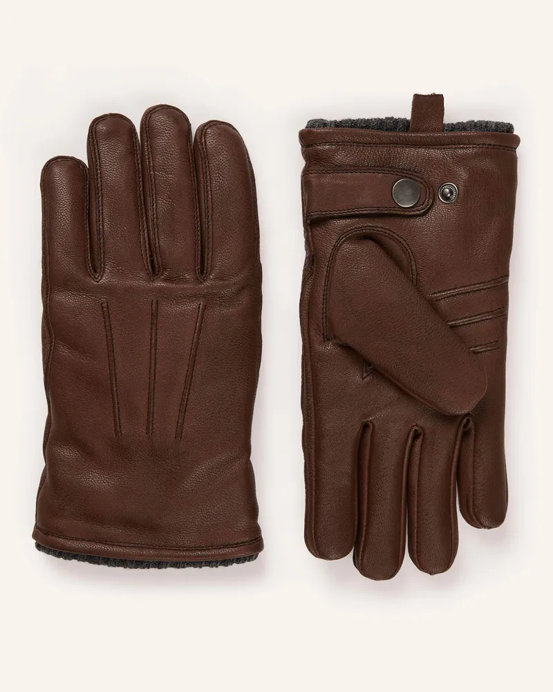 Strokesman's Handschuhe Cognac