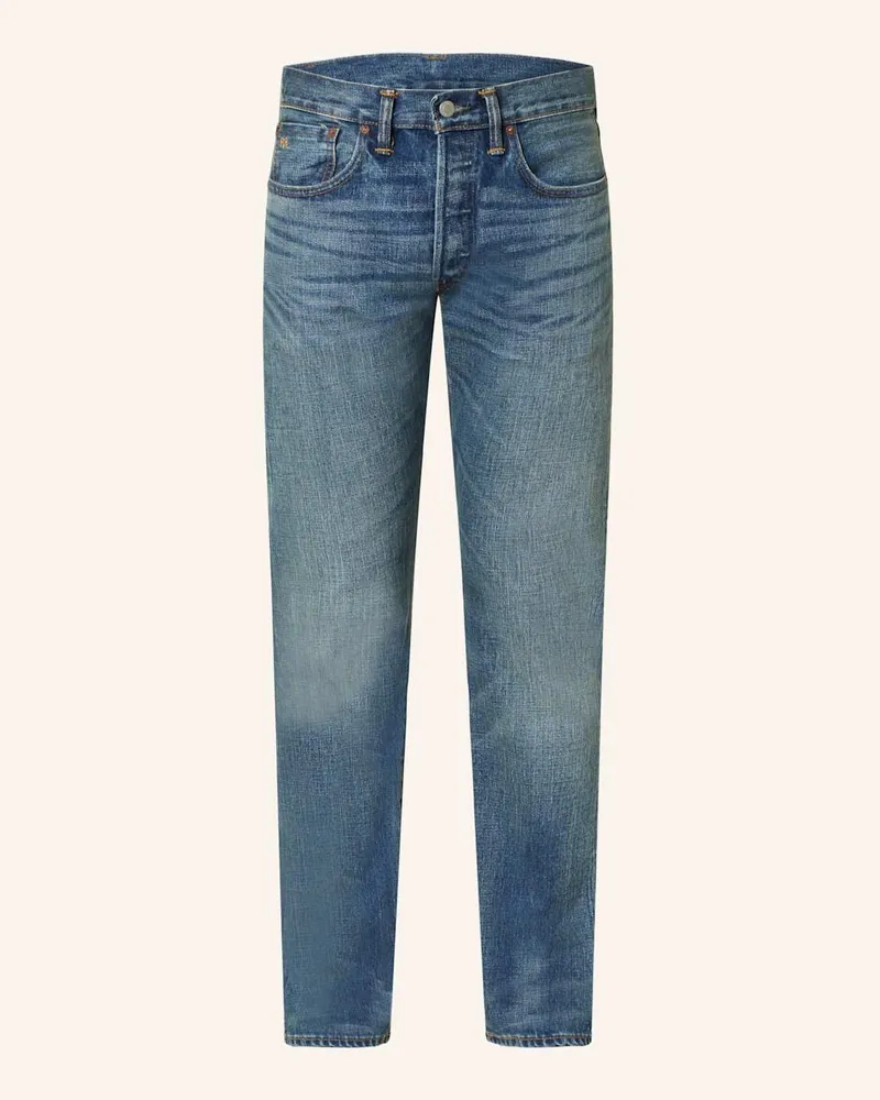 RRL Jeans Slim Fit Blau