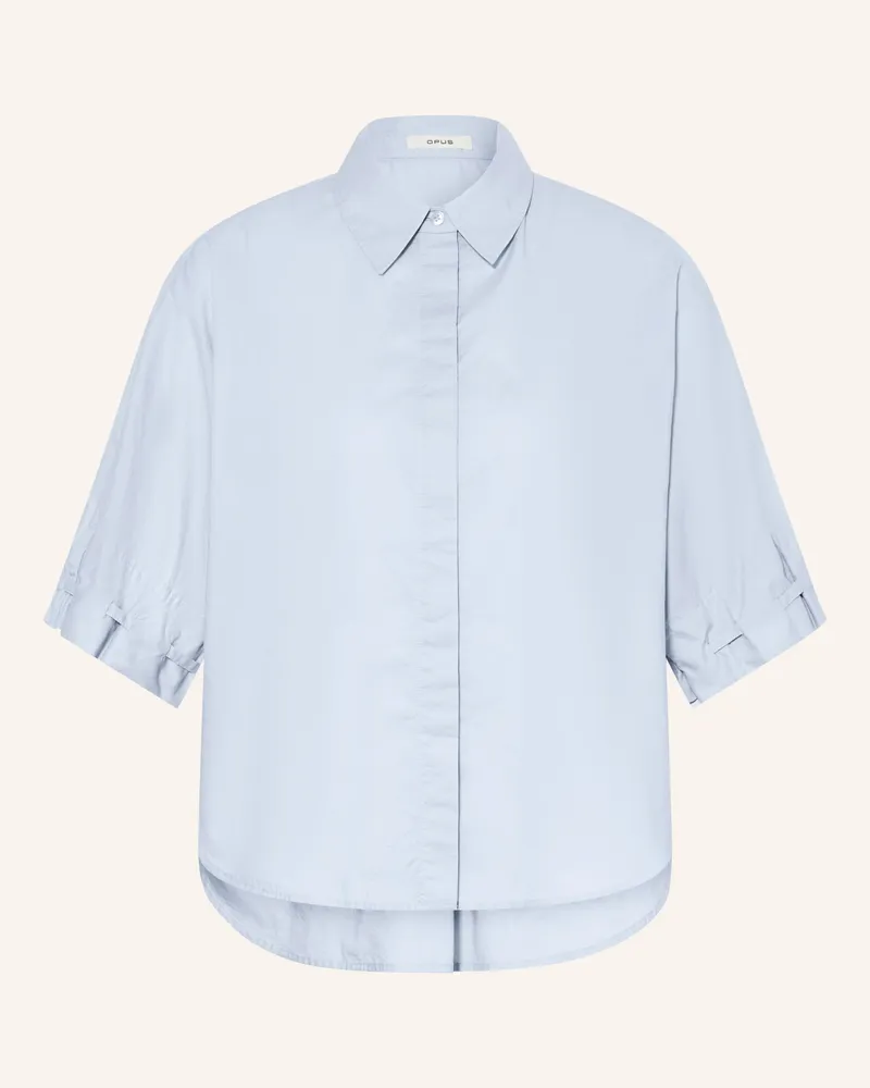 OPUS Hemdbluse Finoa blau Hellblau