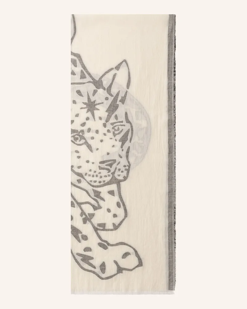 Codello Jacquard-Schal weiss Weiss