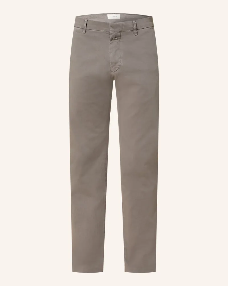 Closed Chino CLIFTON TRUE Slim Fit Grau