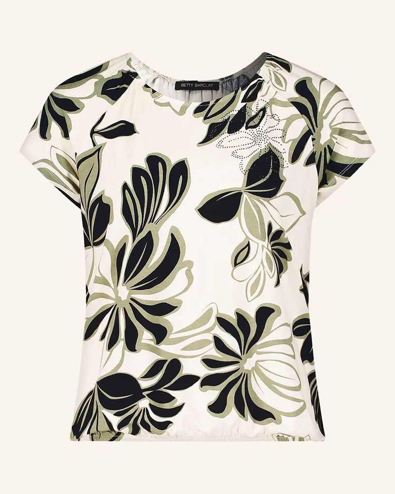 Betty Barclay Blusenshirt mit Schmucksteinen Ecru