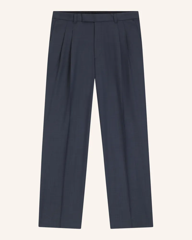 HUGO BOSS Business Hose Tamaya Oversize Fit rot Weiss