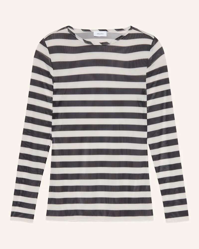 Darling Harbour Longsleeve Aus Mesh schwarz Black
