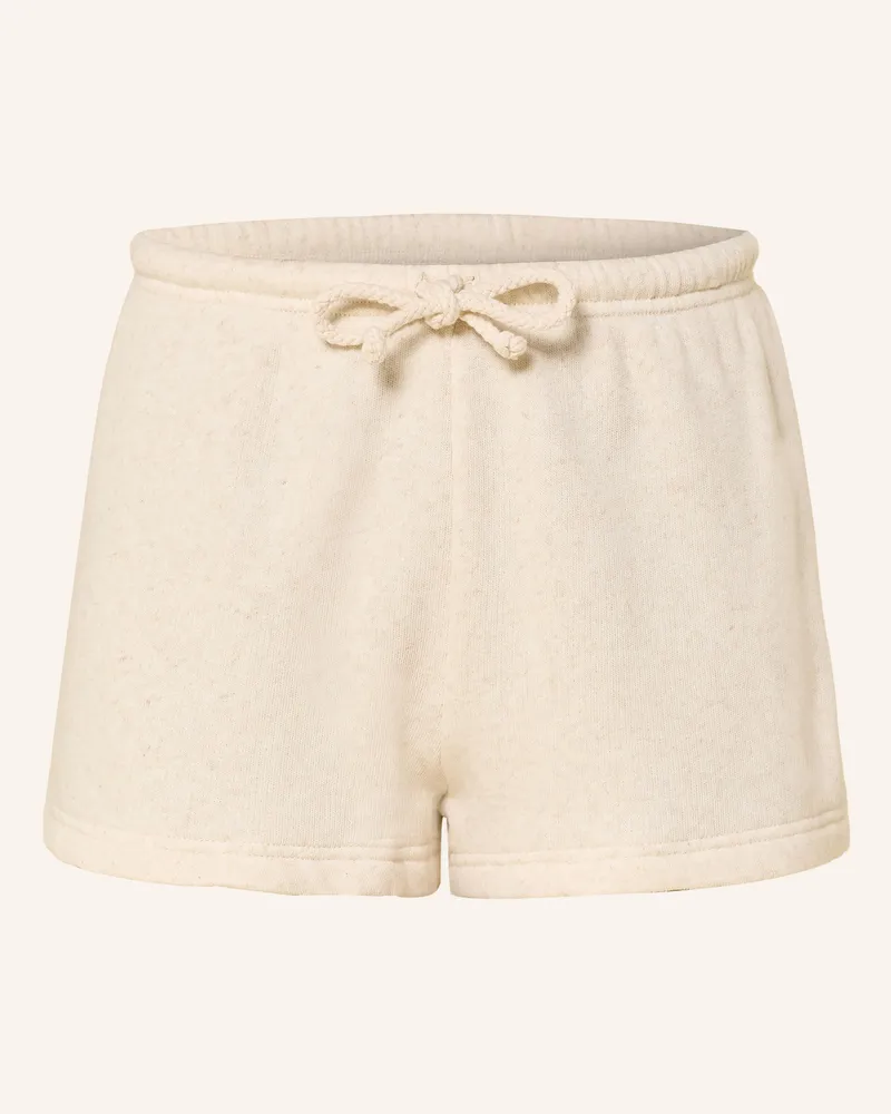 American Vintage Sweatshorts Itonay weiss Creme