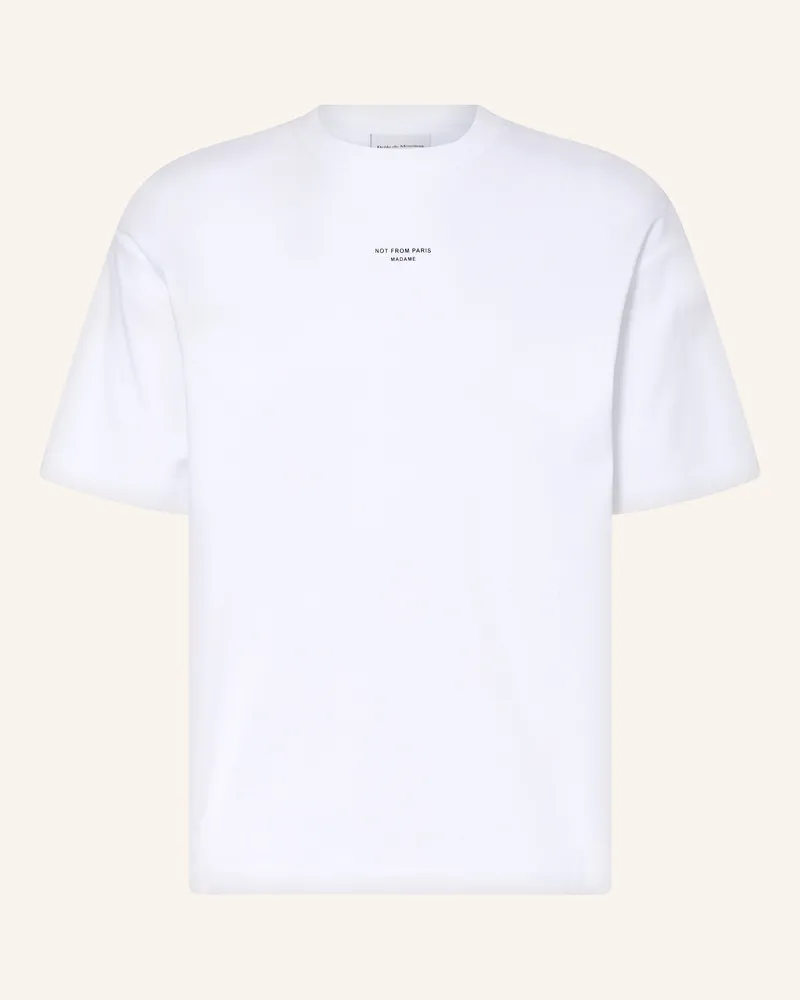 Drôle de Monsieur T-Shirt weiss Weiss