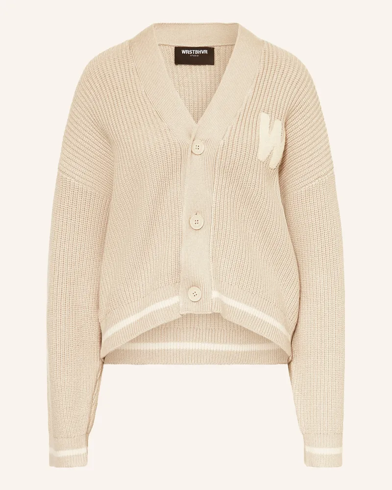 WRSTBHVR Strickjacke LAVO Beige