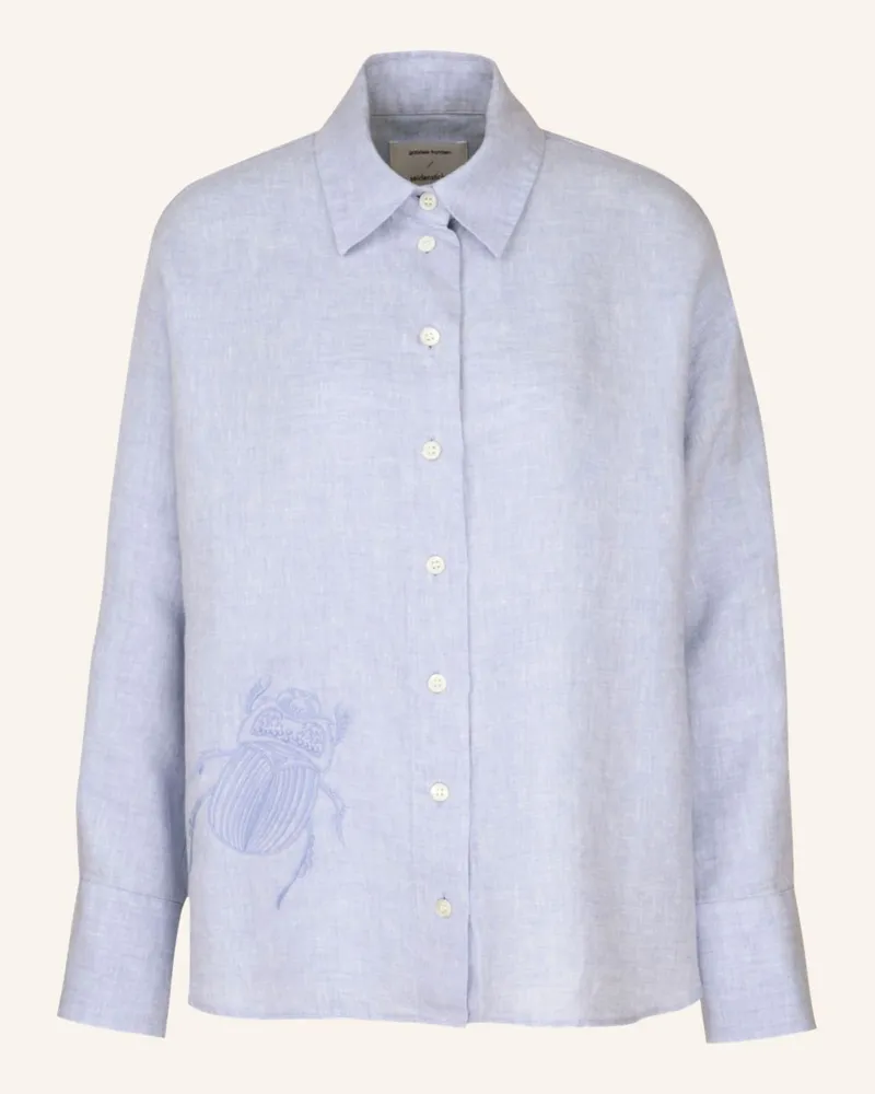 Seidensticker Hemdbluse Blau