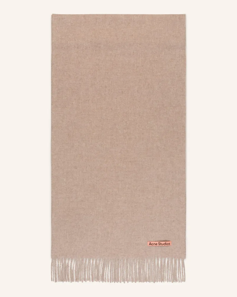 Acne Studios Schal Beige