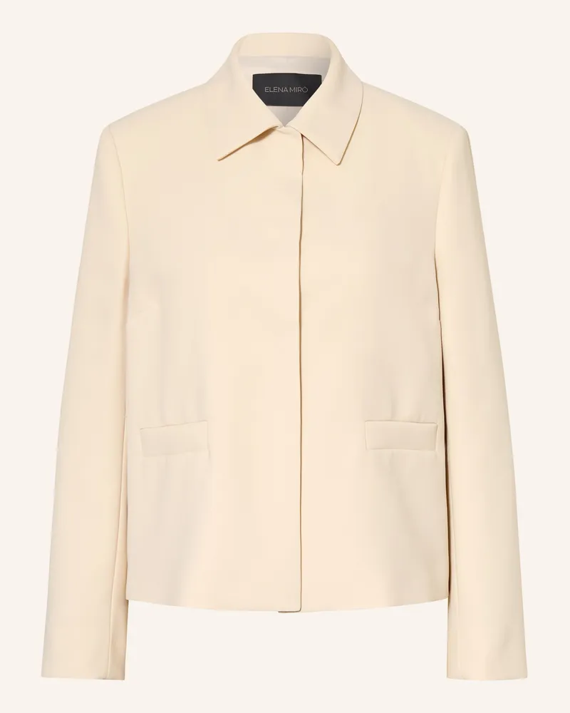 Elena Mirò Blazer beige Ecru