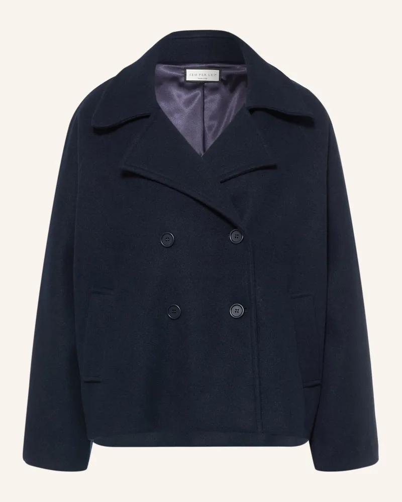 SEM PER LEI Cabanjacke blau Dunkelblau