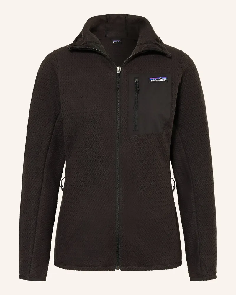 Patagonia Fleecejacken R1® AIR Schwarz