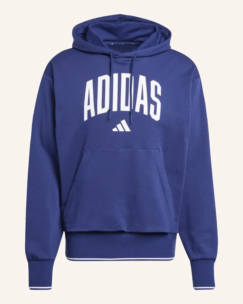 adidas COLLEGIATE HOODIE Blau