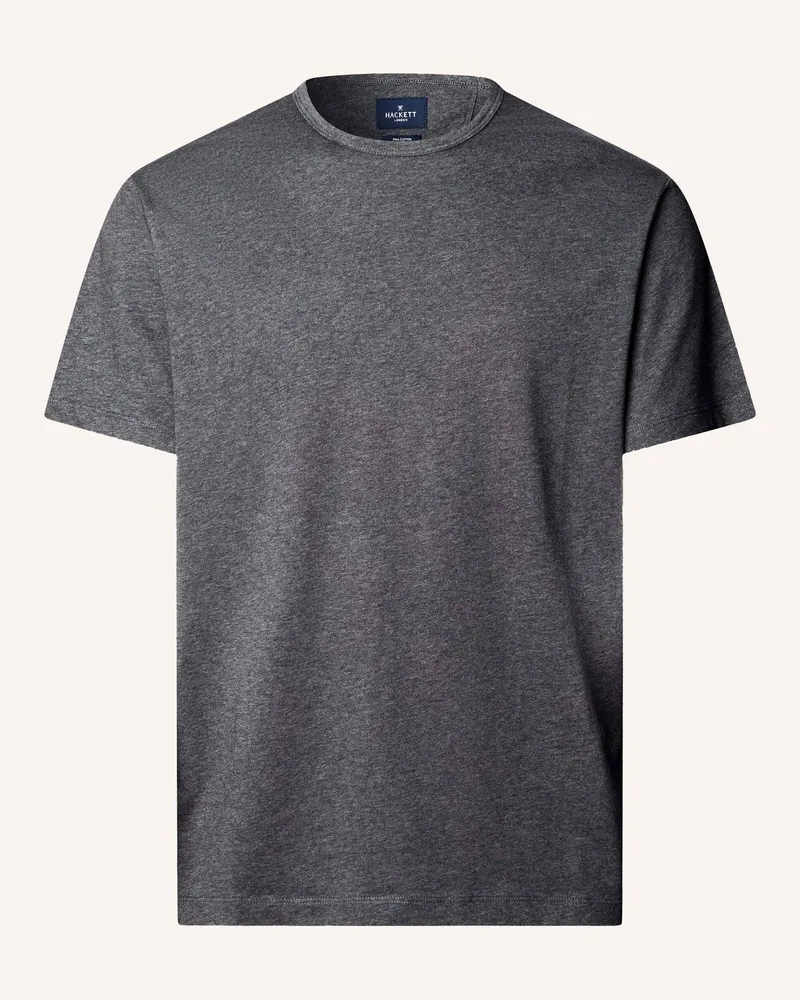 Hackett T-Shirt Pima Cotton Tee grau Dunkelgrau