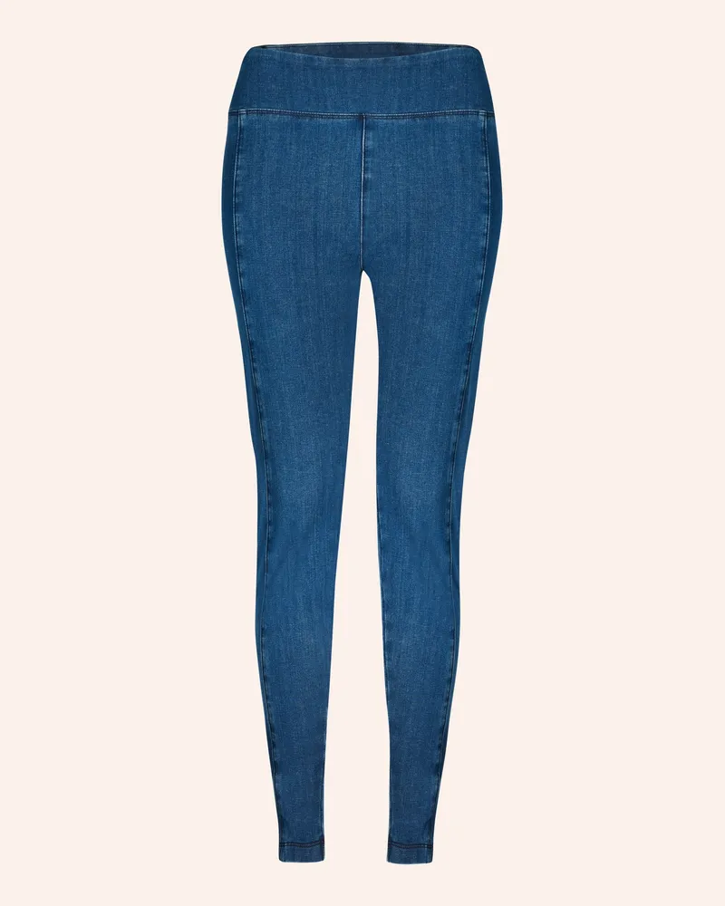 ITEM m6 Leggings DENIM mit Shapingeffekt Hellblau