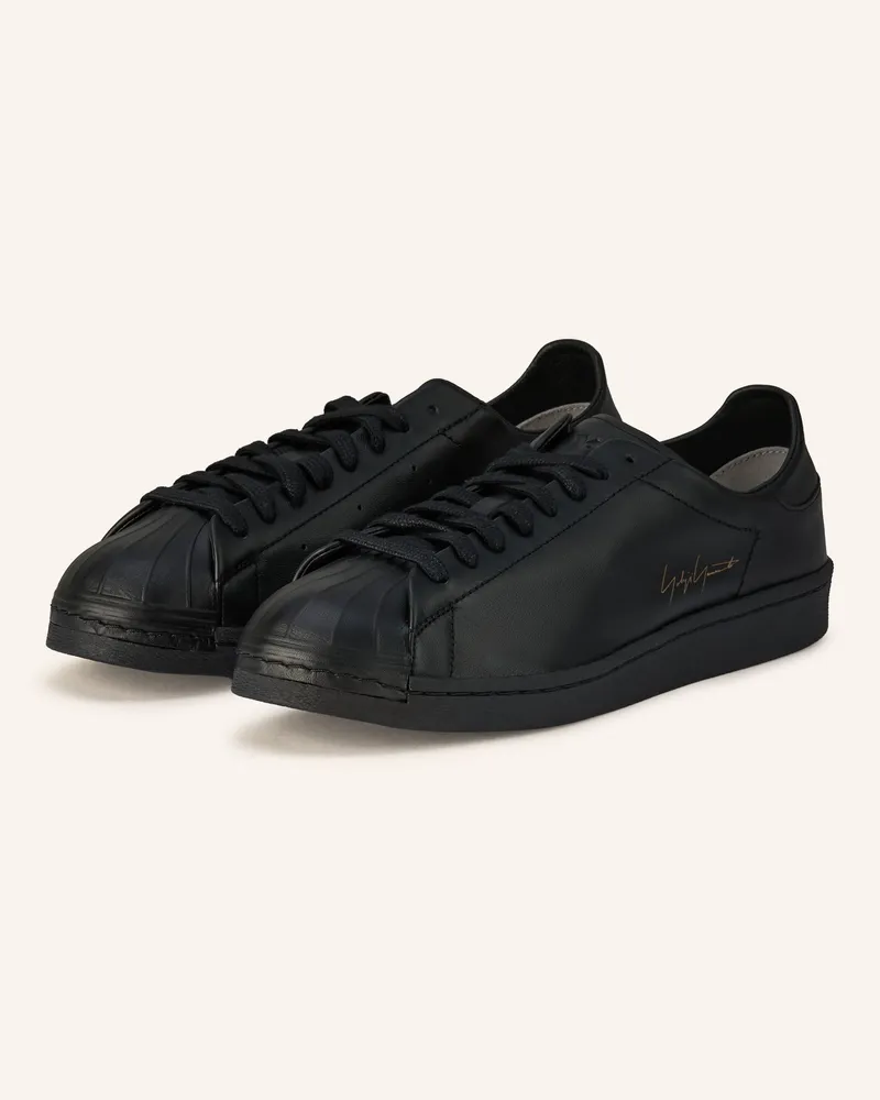 Y-3 Sneaker Y-3 Superstar schwarz Schwarz